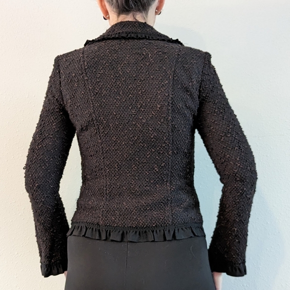 NANETTE LEPORE vintage inspired fitted jacket S XS - Picture 8 of 12